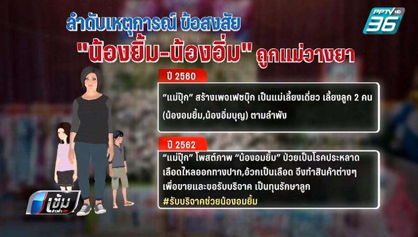 ย้อนไทม์ไลน์ “น้องอิ่มบุญ-น้องอมยิ้ม” ถูกแม่วางยา หวังเงินบริจาค 20 ล้าน - ครูโอ๋ รูปที่ 3