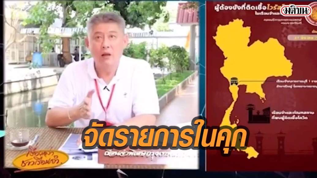 เปิดคลิป สรุยทธ จัดรายการในคุก เรื่องเล่าชาวเรือนจำ ให้ความรู้โควิด19 เพื่อนนักโทษ - ครูโอ๋ รูปที่ 0