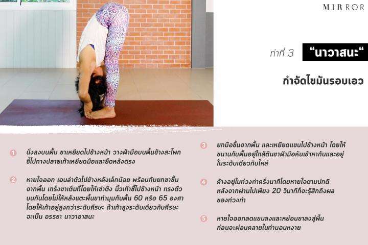 3 ท่า โยคะ แก้ปัญหาสุขภาพสาวออฟฟิศ - ครูโอ๋ รูปที่ 2